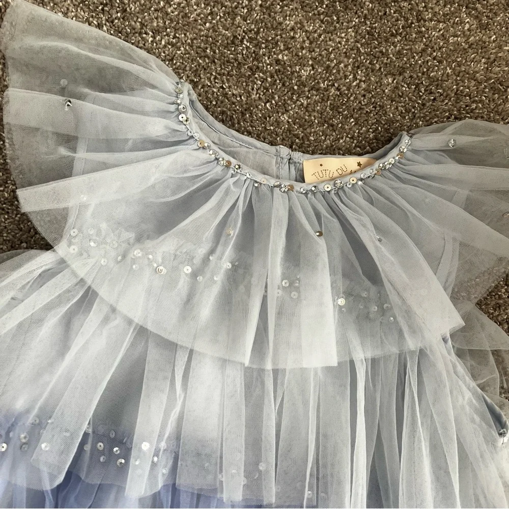 Tutu du monde dress NWT ombré blue lace dress - Picture 6 of 8